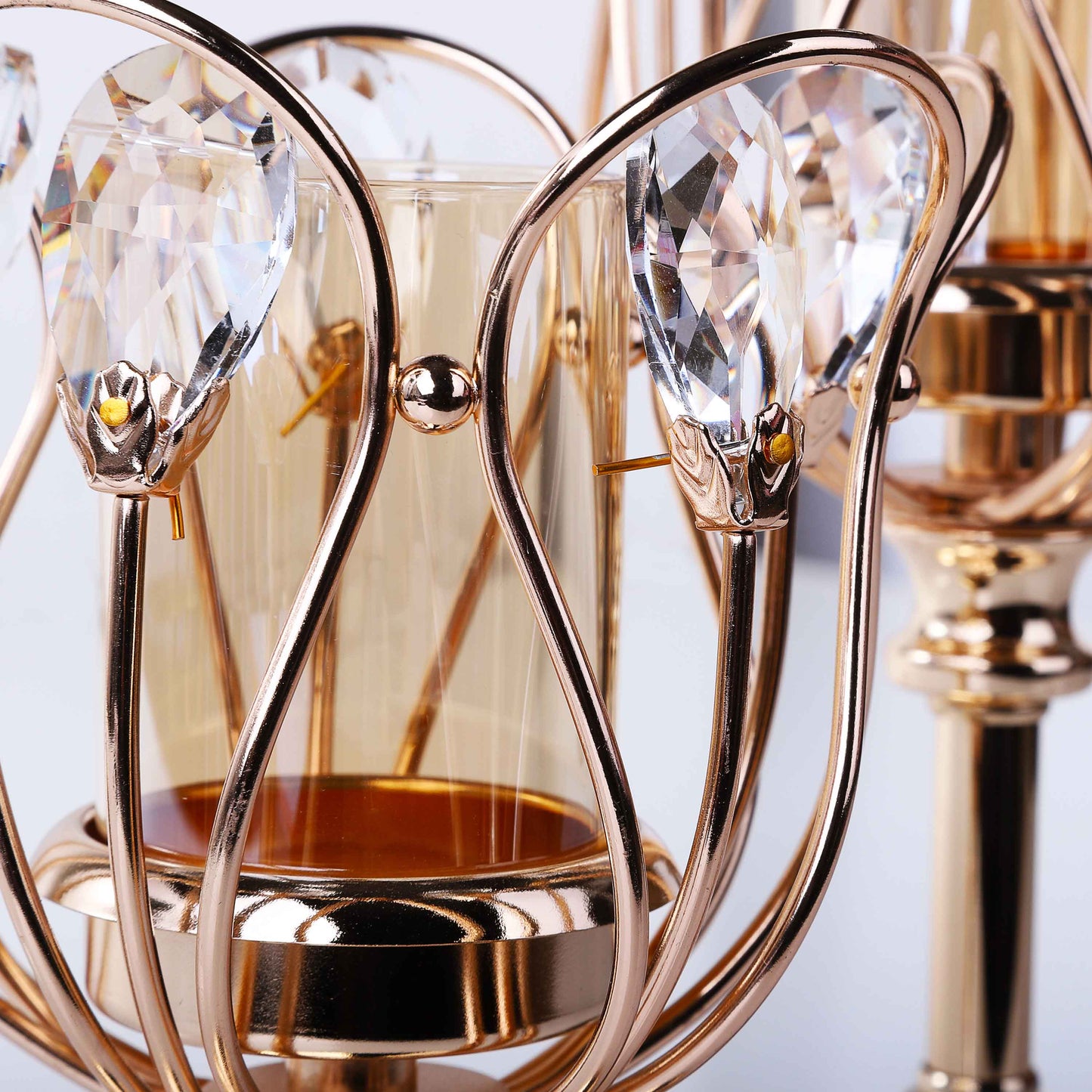 Rose Design Candle Holder