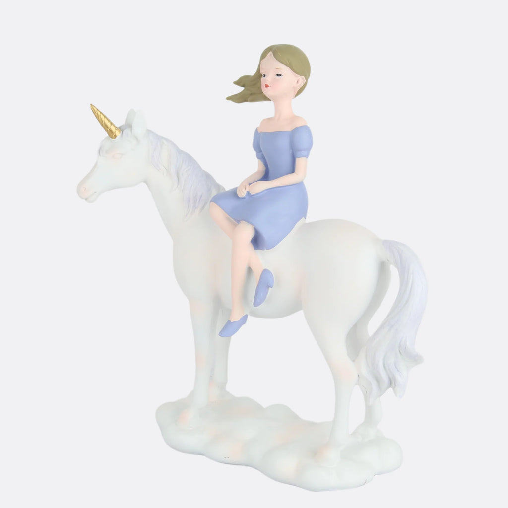 Princess On Horse Sculpture