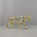 Electroplated Hollow Leopard