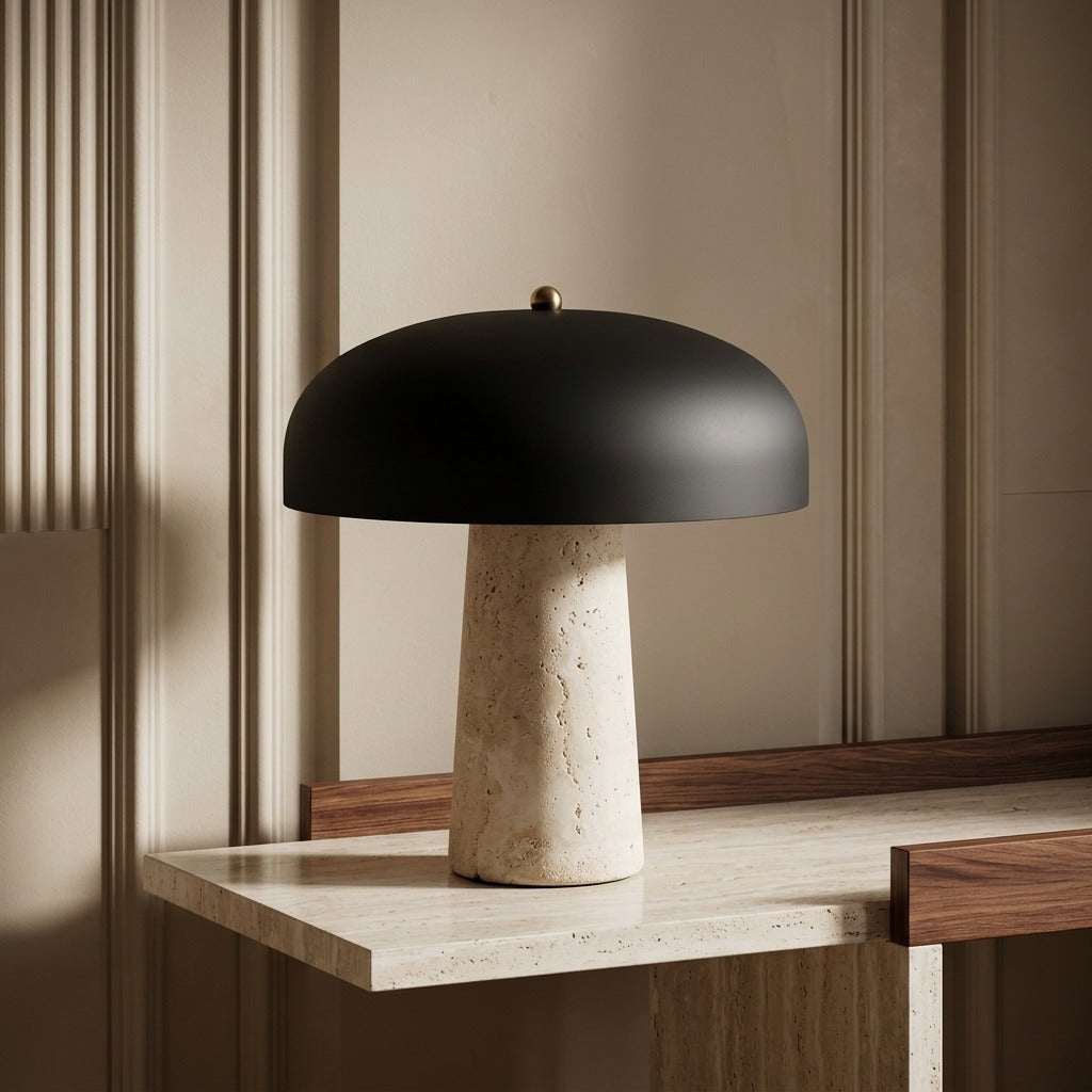 Stone Desk Lamp