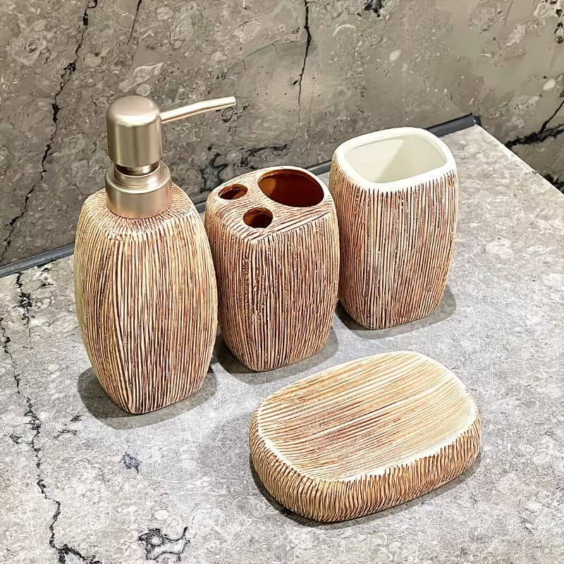 Scrappy Design Bathroom Set
