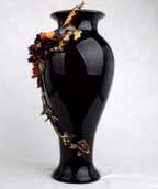 Enamel Tabletop Vase