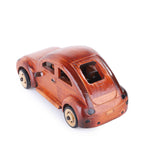 Vox vegan Wooden Car (Light Brown)