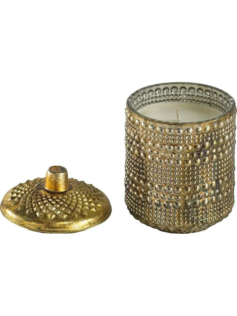 Antique Mercury Textured Candles