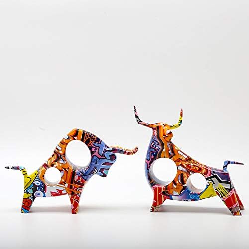 Bull Graffiti Statue