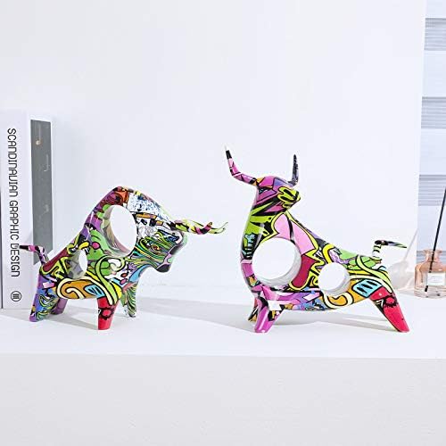 Bull Graffiti Statue