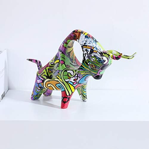 Bull Graffiti Statue