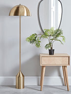 Gold Dome Floor Lamp