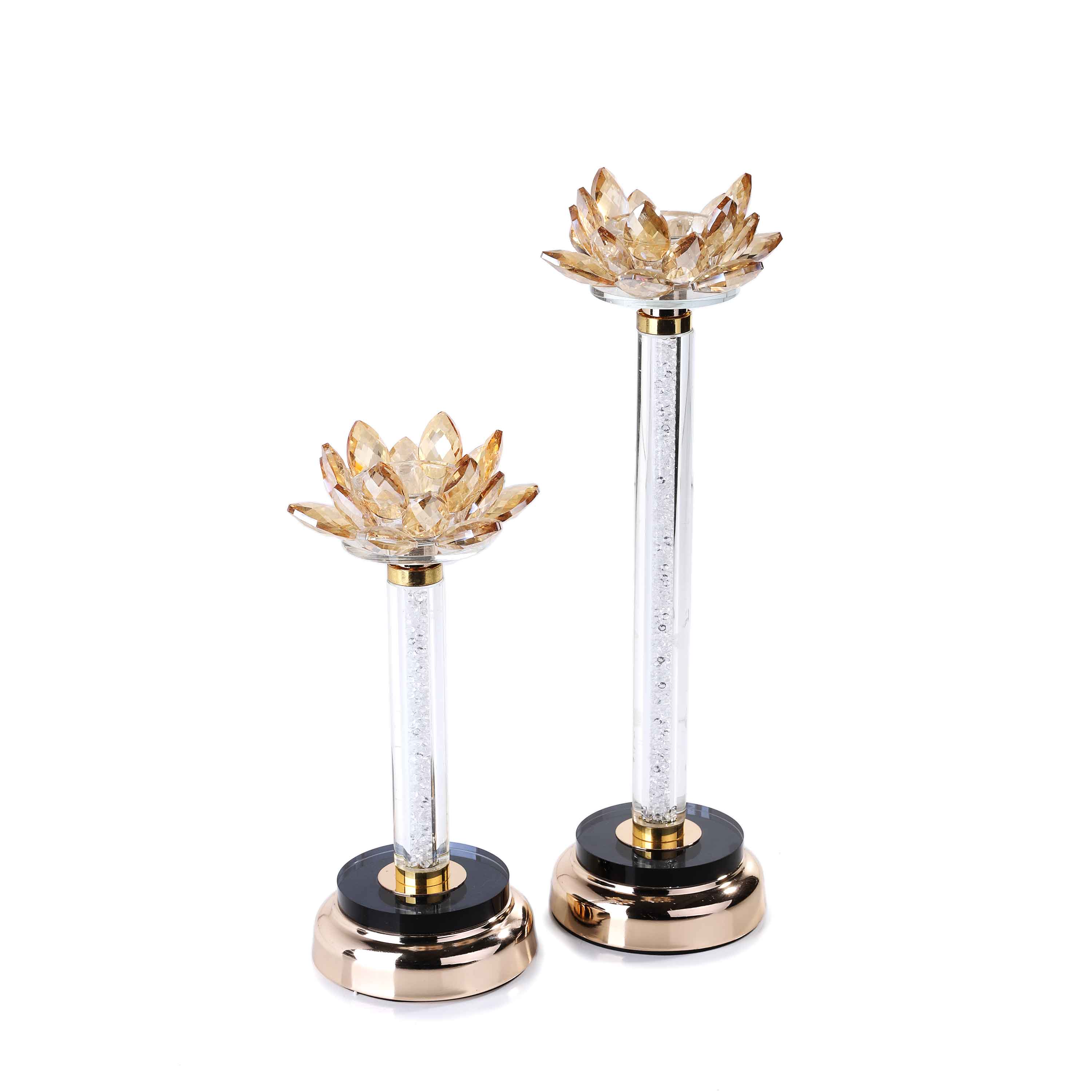 Crystal Bars Candle Holder