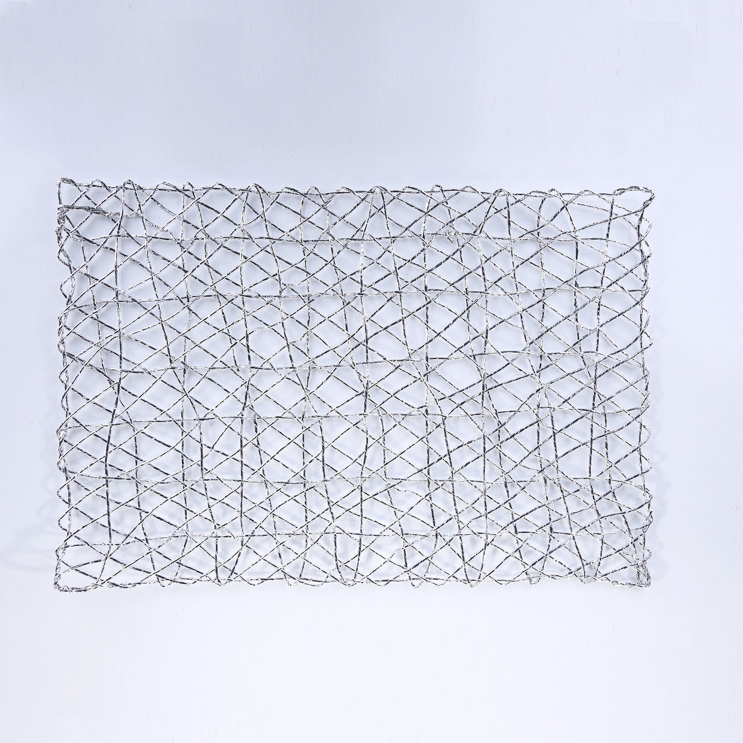 Plastic Silver Raper Table Place-mats (set of 2)