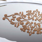 Deer Handled Mirror Tray (White)