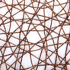 Round Copper Raper Table Place-mats (set of 2)
