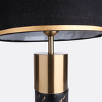 Noir Gold Elegance Lamp
