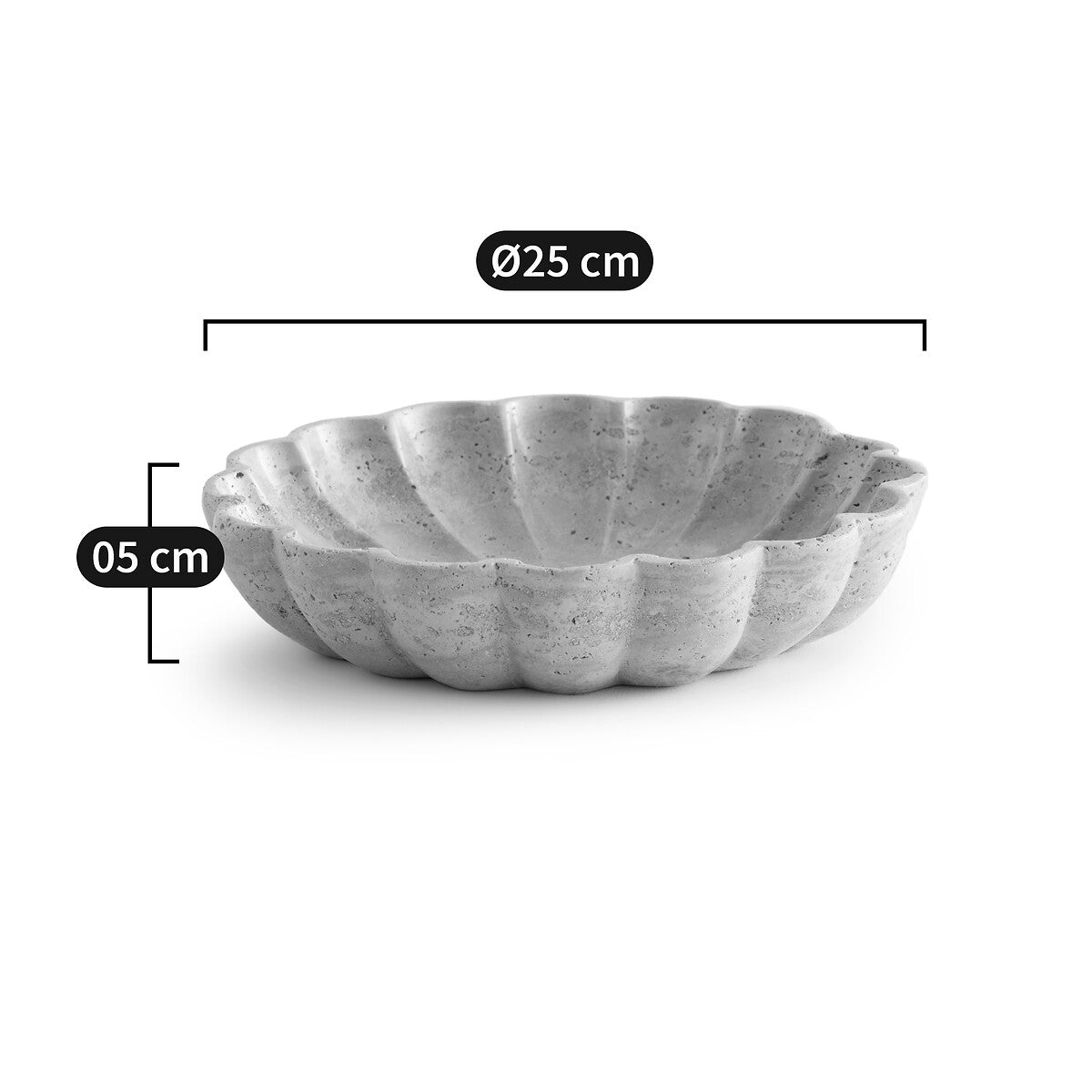 Travertine Bowl