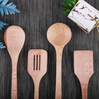 Wooden Premium Cooking Spoon & Palta Set
