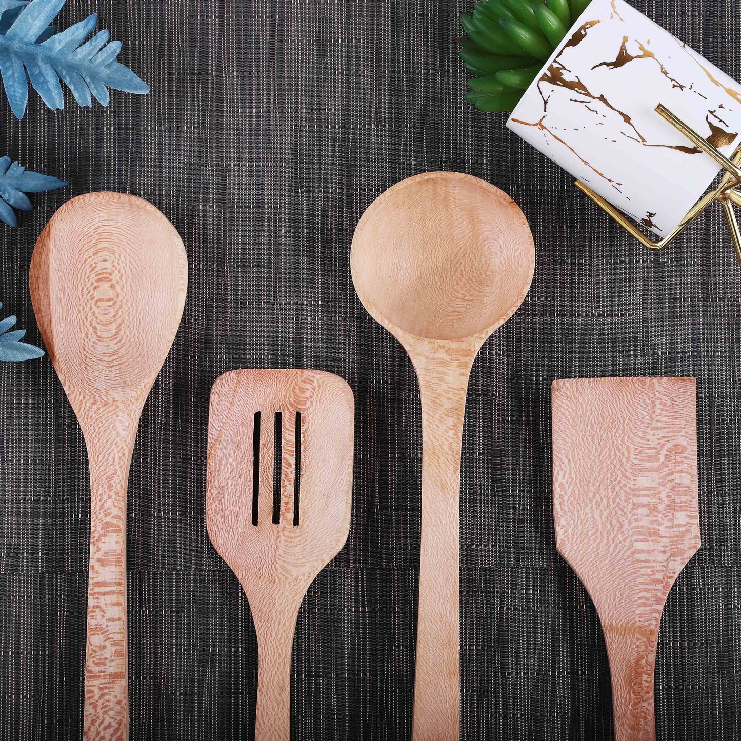 Wooden Premium Cooking Spoon & Palta Set