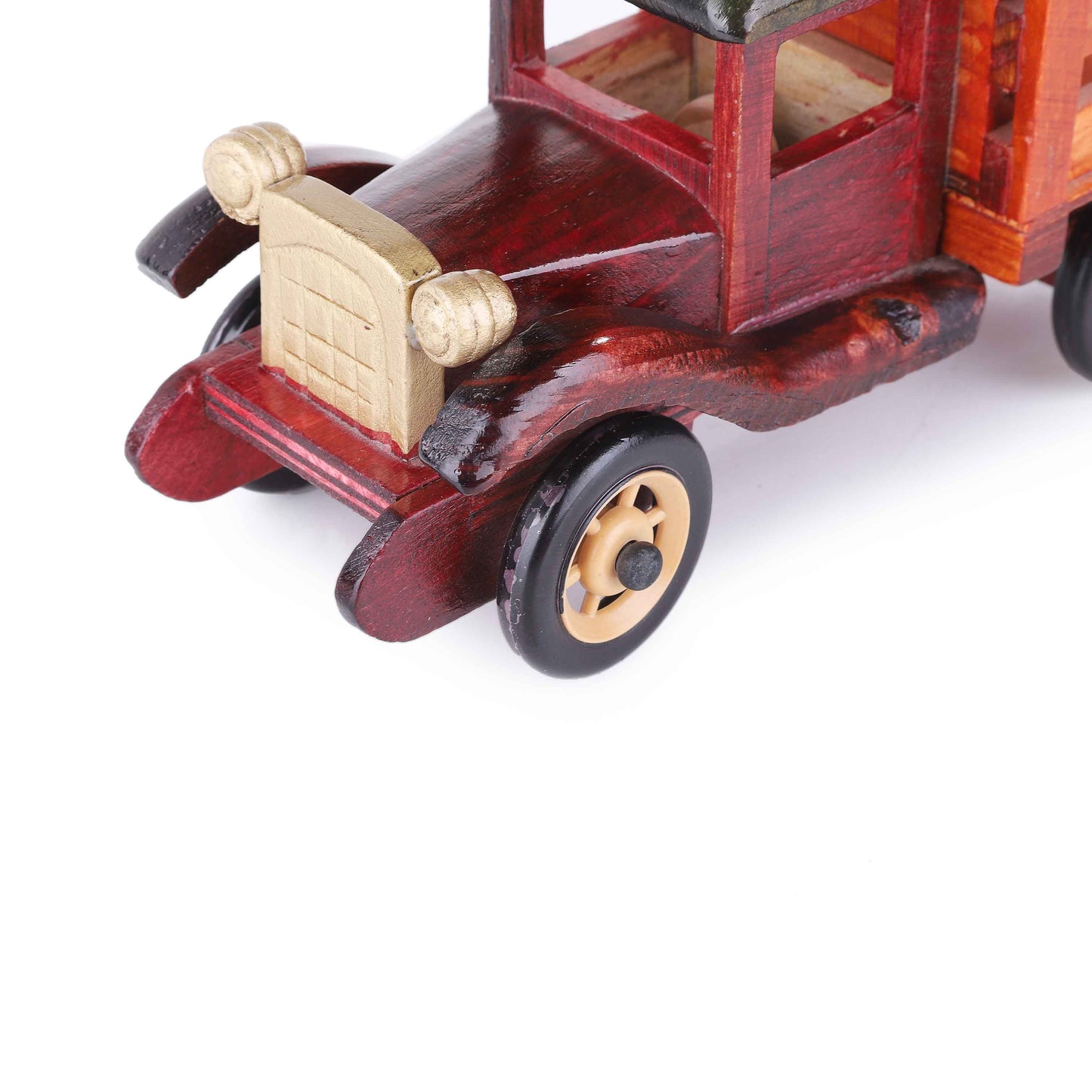 Vintage Wooden Lorry Truck(Light Brown)