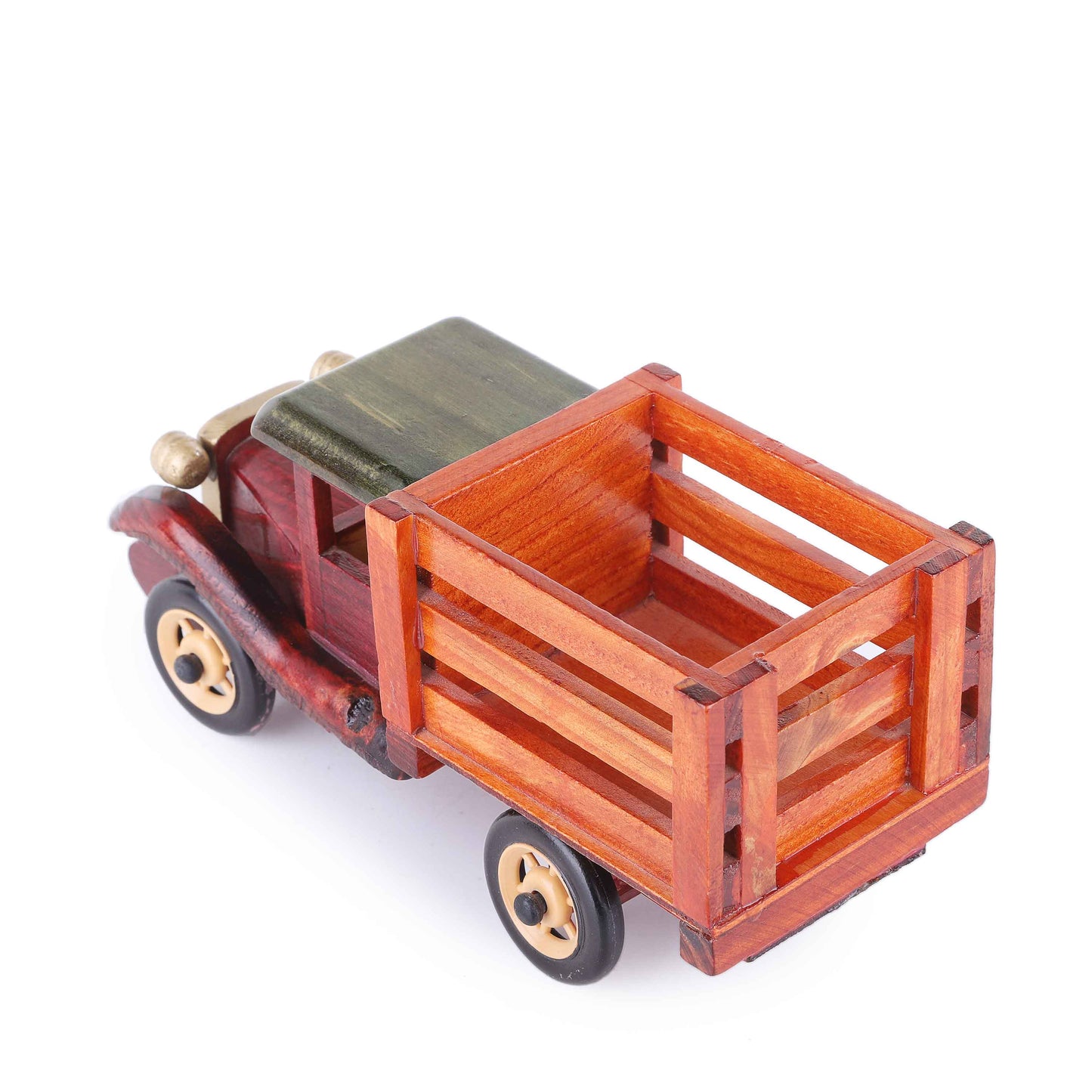 Vintage Wooden Lorry Truck(Light Brown)