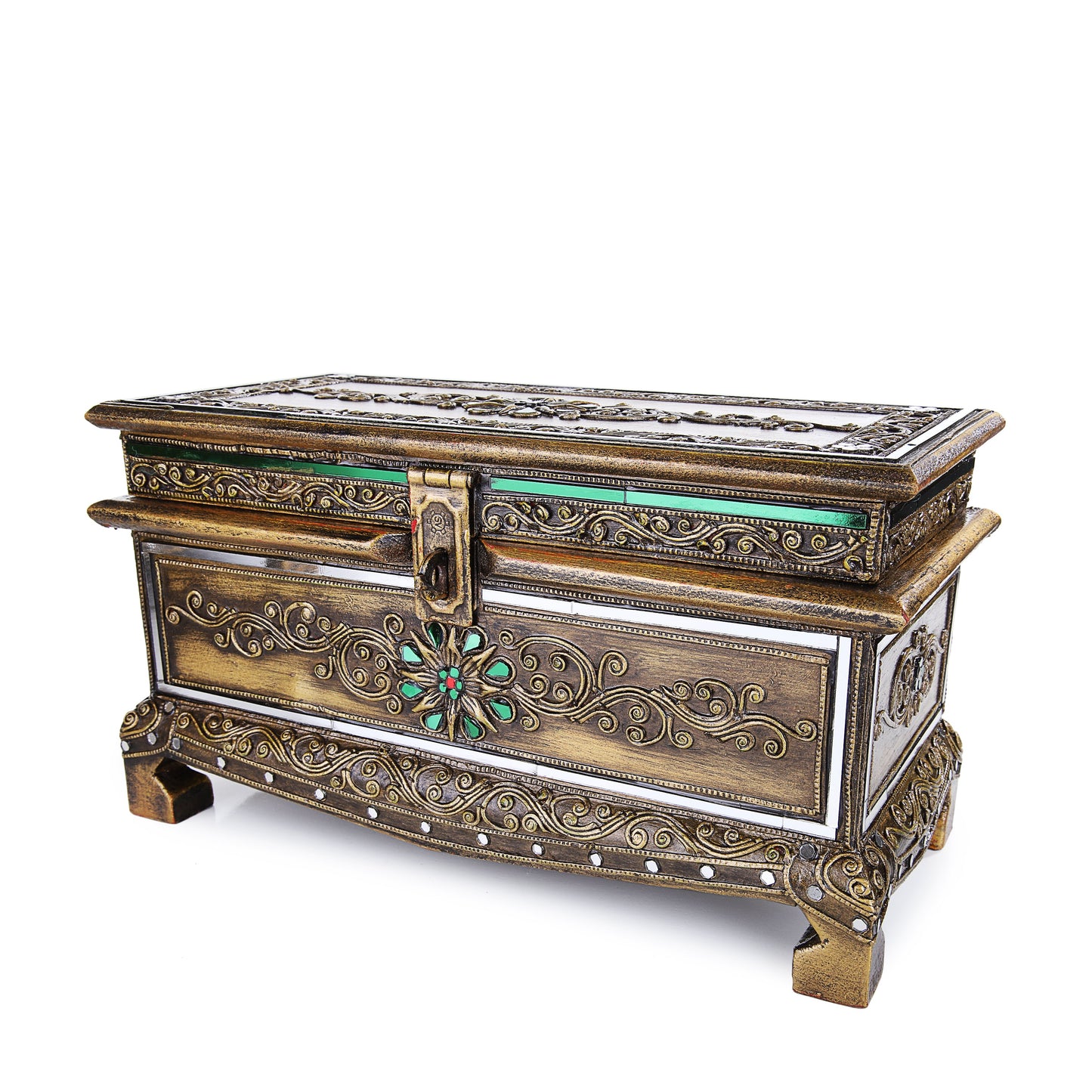 Traditional Engraved Sandook (set of 3)