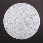 Silver tangled round place mat (set of 2)