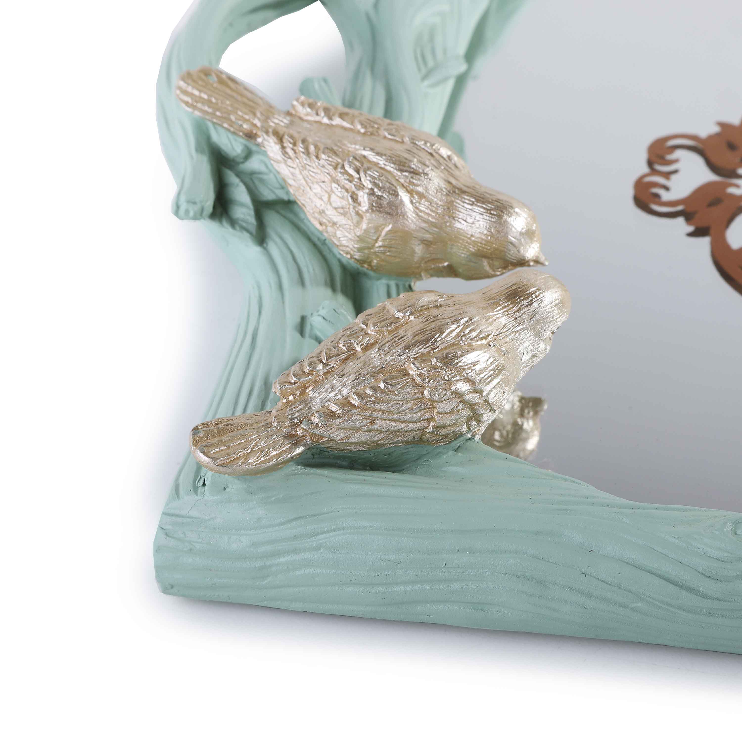 Sparrow Mirror Tray (Light Green)