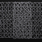 Plastic Silver Raper Table Place-mats (set of 2)