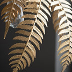 Antique Gold Palm Table Lamp