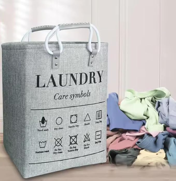 Linen Foldable Basket