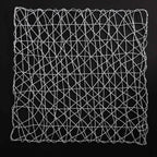 Plastic Silver Raper Table Place-mats (set of 2)