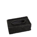 Rope Design Tissue Box (Black)