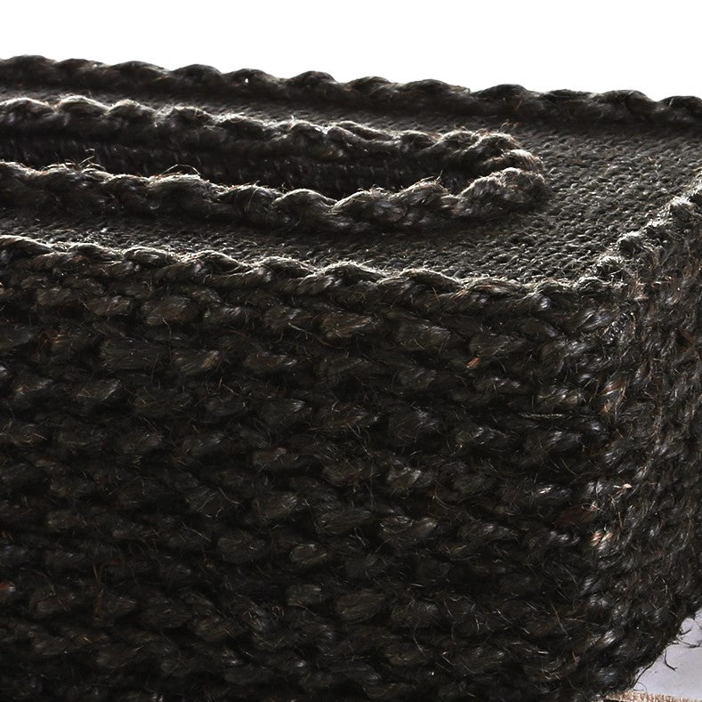 Rope Design Tissue Box (Black)