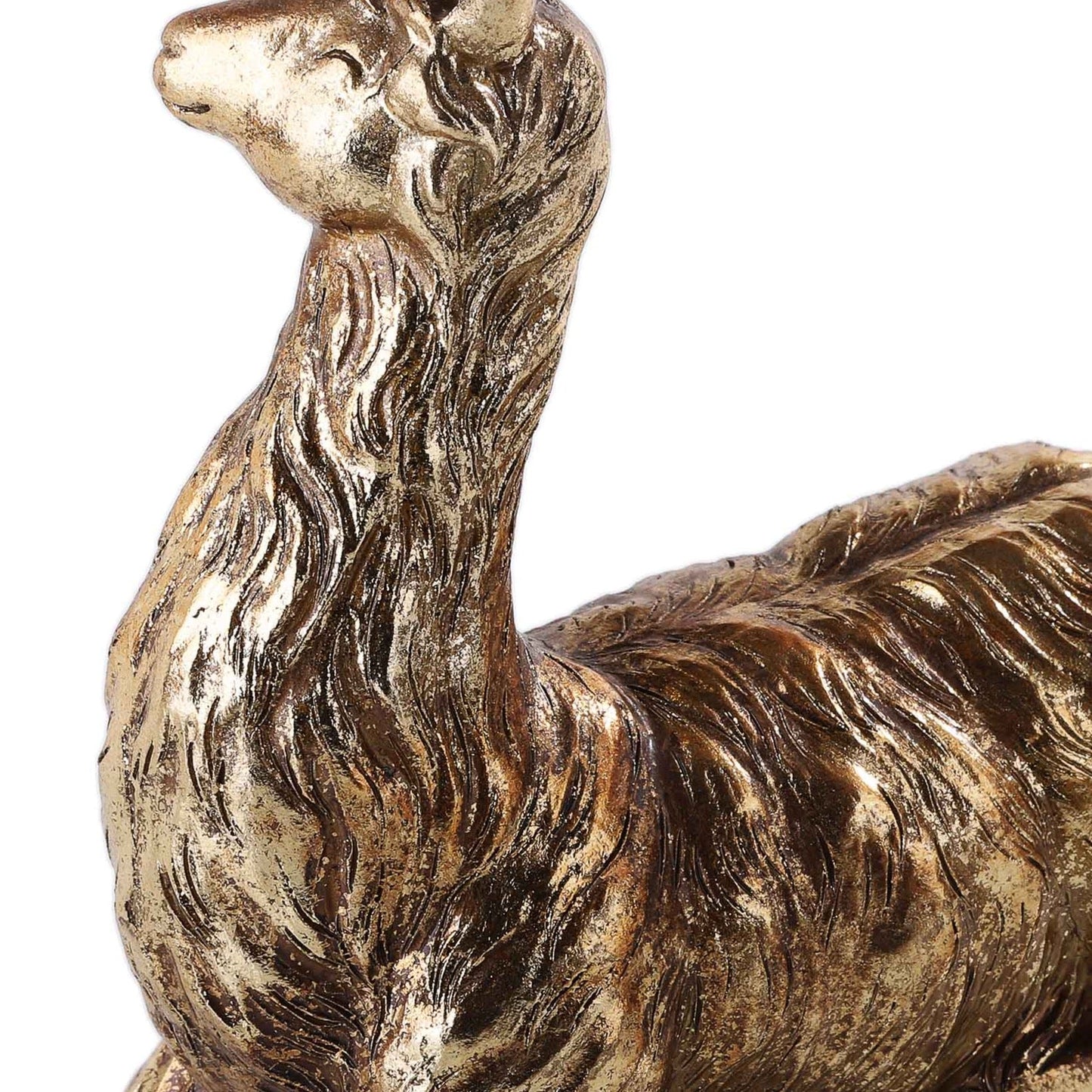 Golden Lama Statue(2-P)