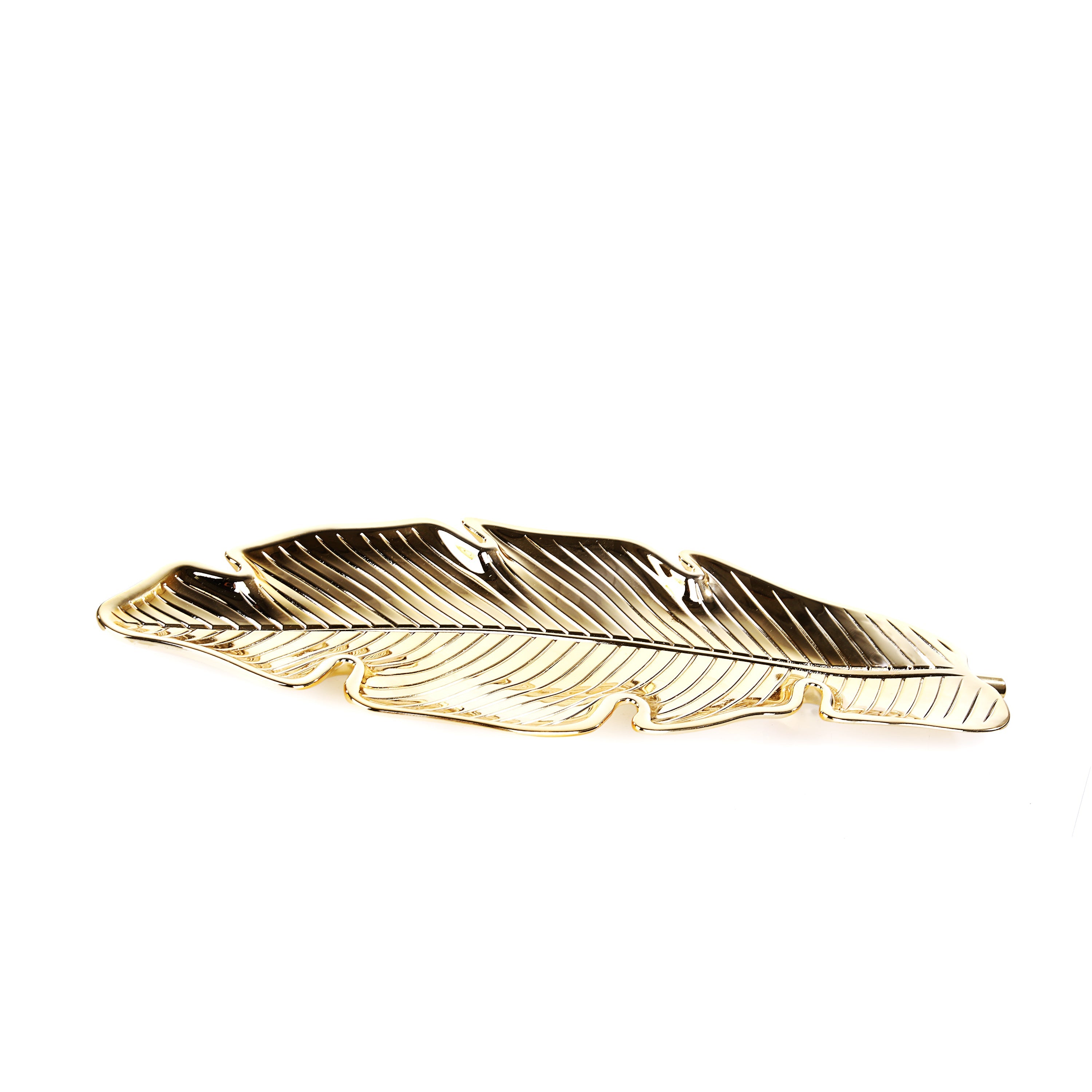 Chromatic Banana Leaf Design Tray