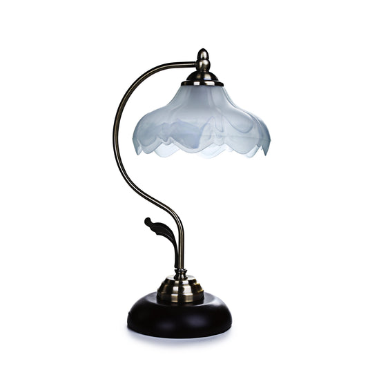 Flower Glass Desk Lamp