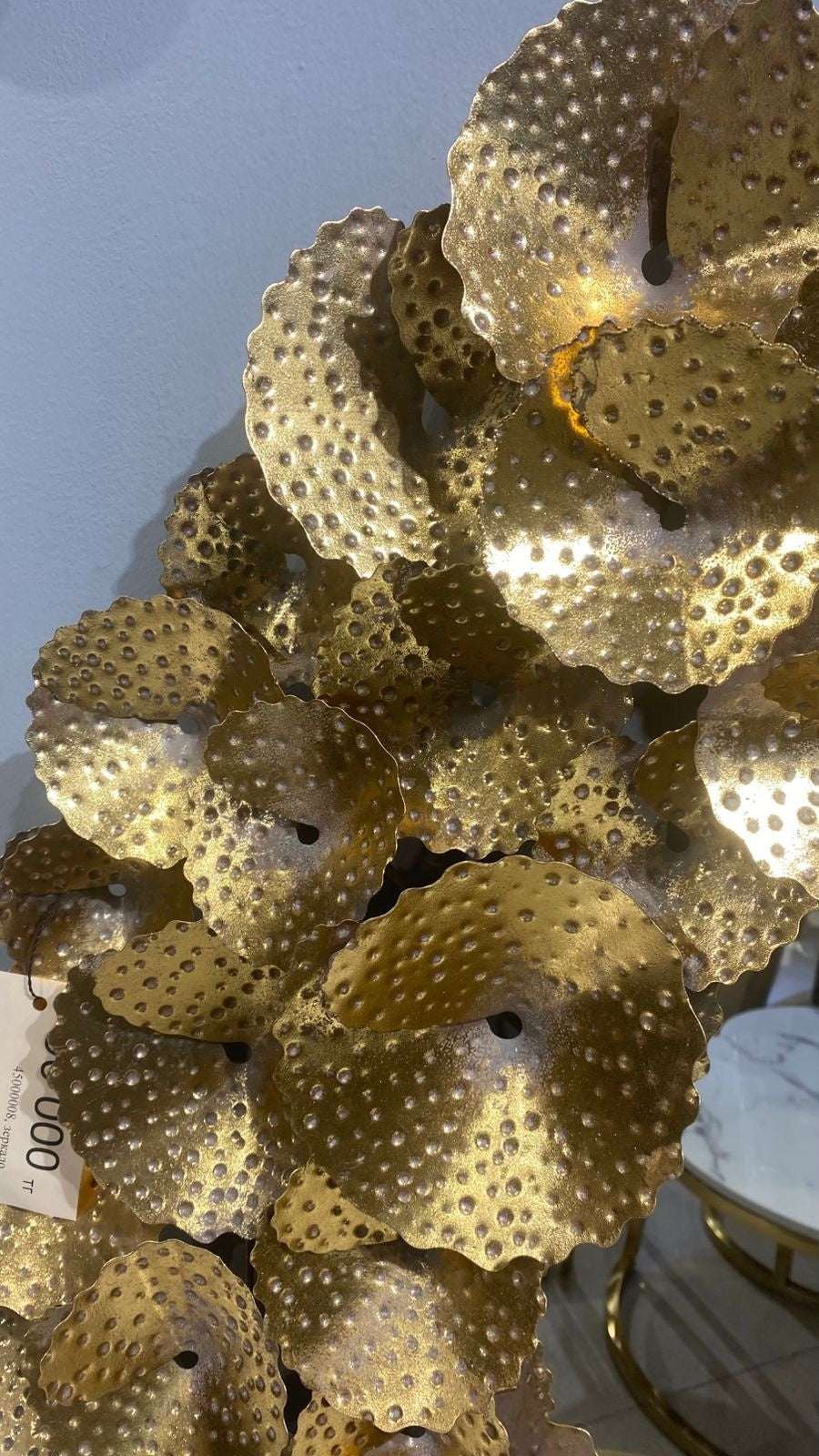 Gold Petal Mirror