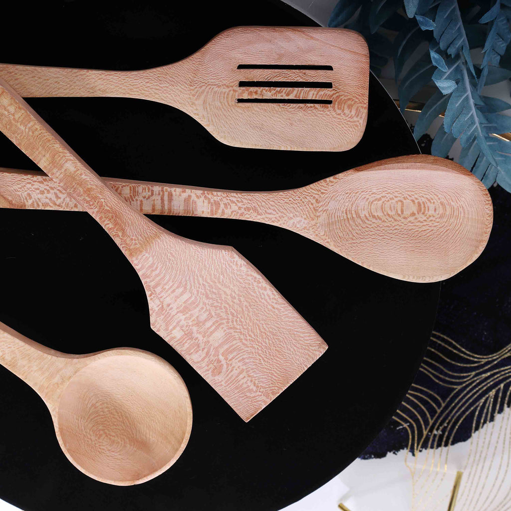 Wooden Premium Cooking Spoon & Palta Set