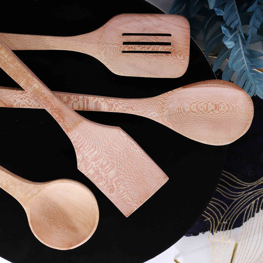 Wooden Premium Cooking Spoon & Palta Set