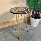 Leaf Mosaic Table (Multicolor)