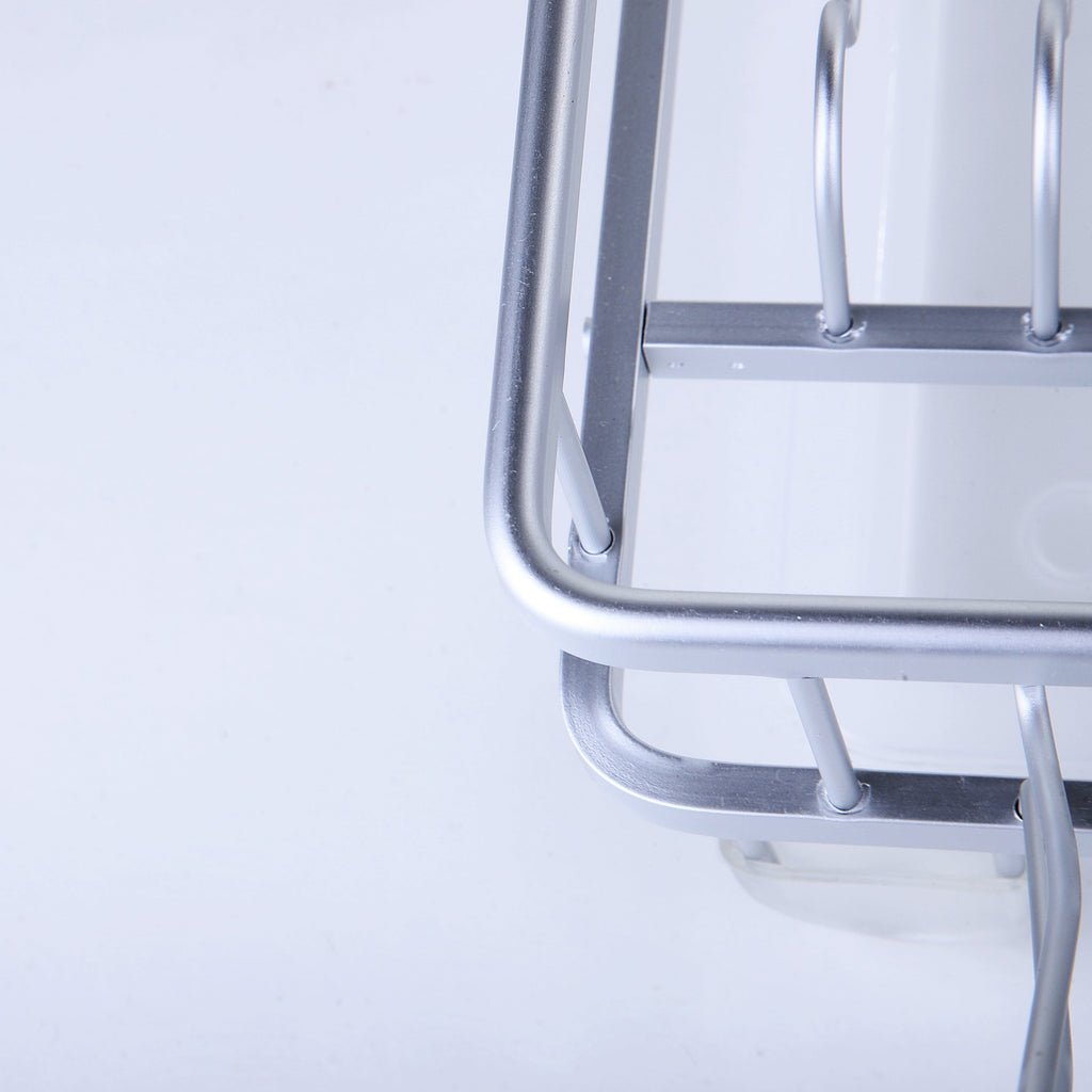 Aluminum Disassembly Dish Plate Bowl Holder Drain Board