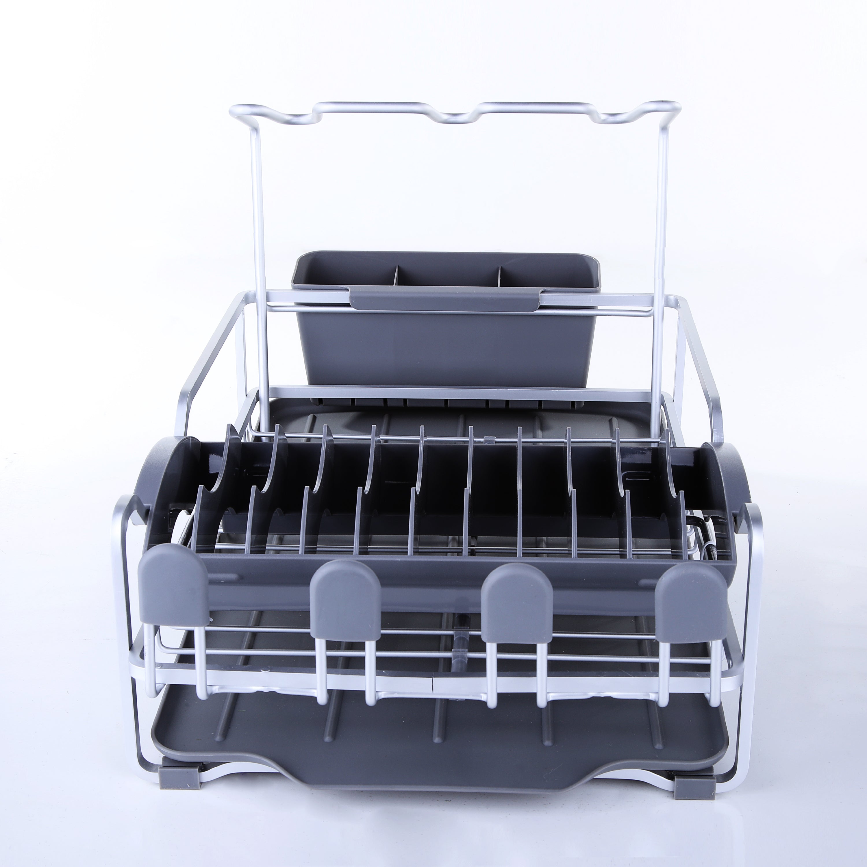 Aluminum Disassembly Dish Plate Bowl Holder Drain Board