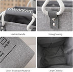 Linen Foldable Basket