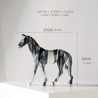 Modern Flow Horse (White)