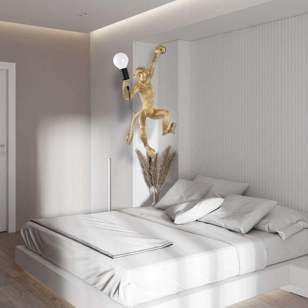 Monkey Table Lamp (Wall Hanging)