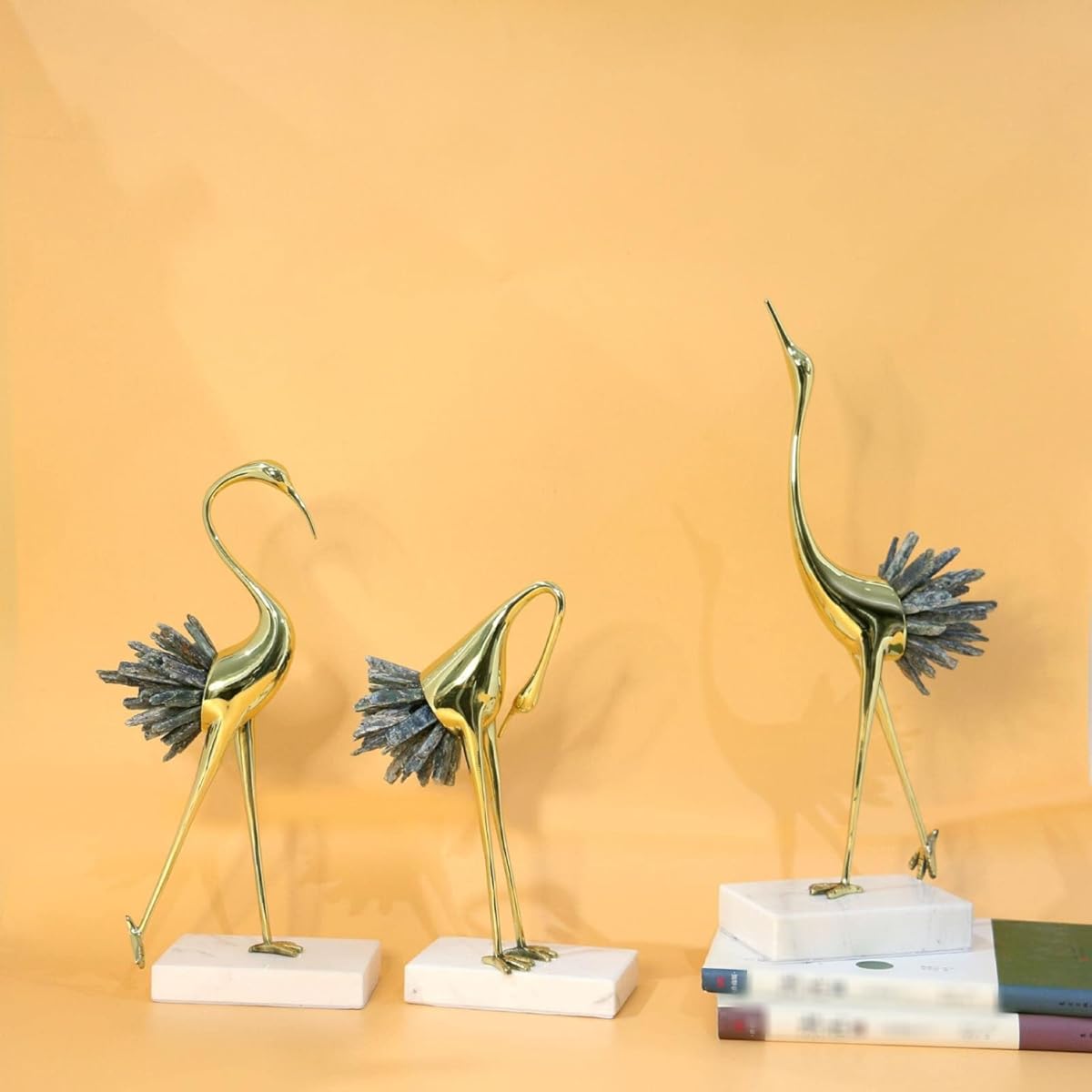 Golden Stoned Flamingo