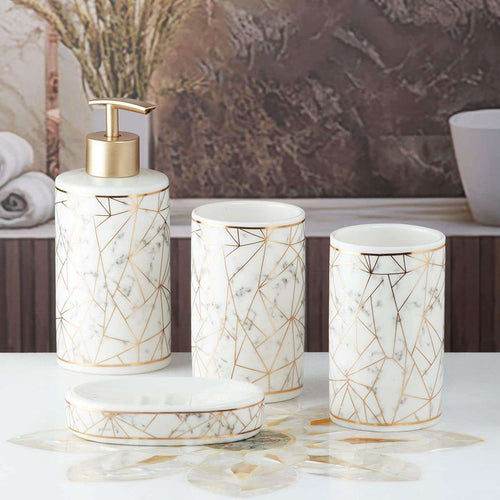 Copper Toned Bathroom Set