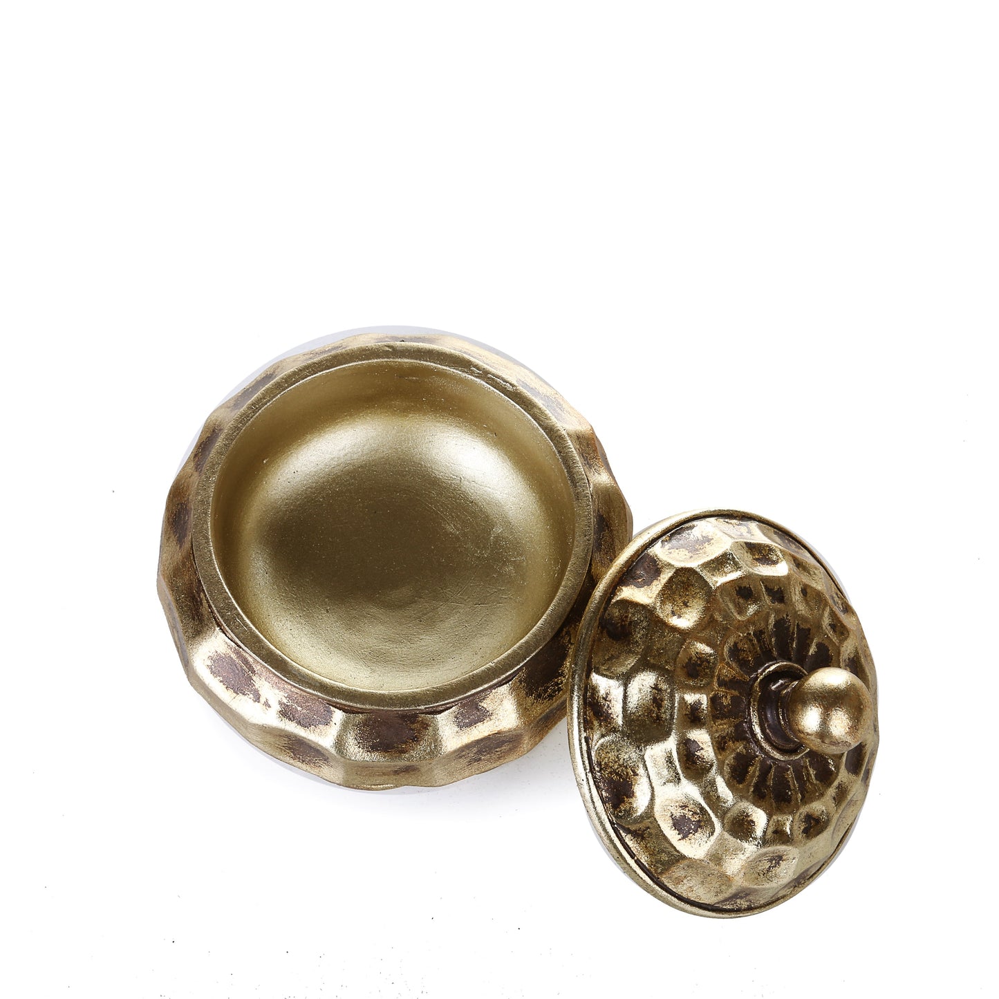 Round Multi Purpose Box (Golden)