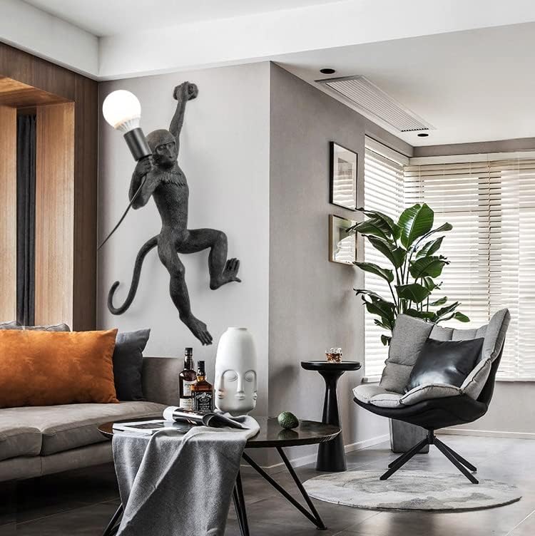 Monkey Table Lamp (Wall Hanging)