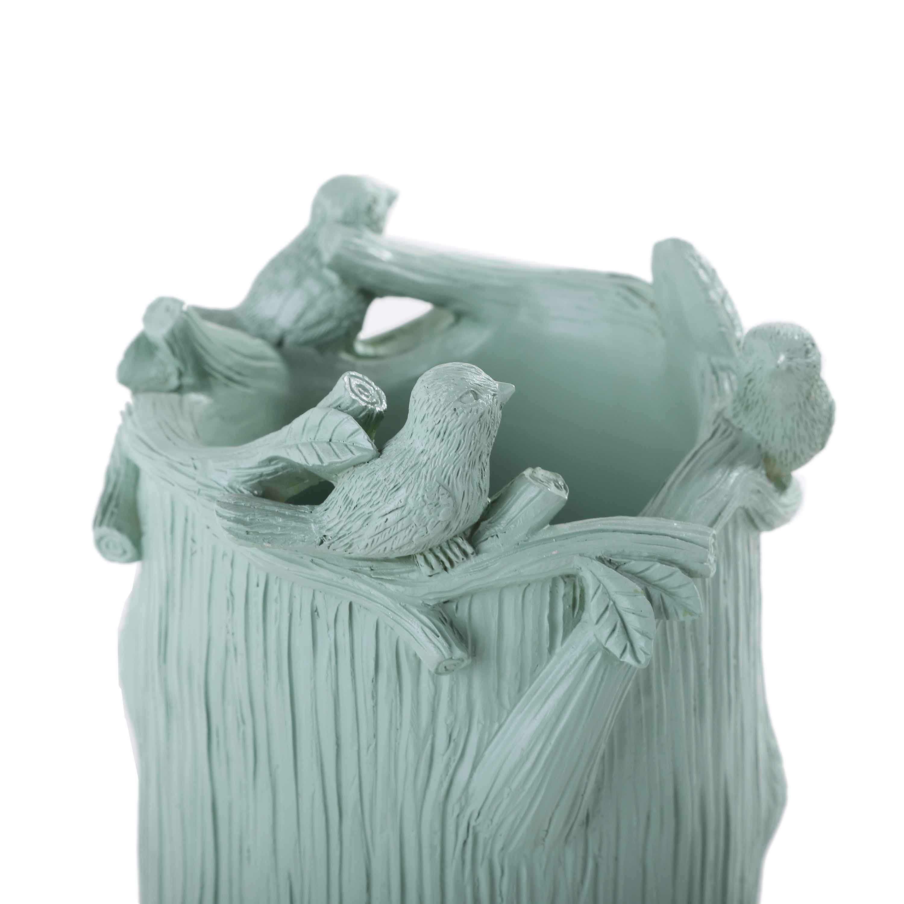 Sparrow Pen Holder (Light Green)