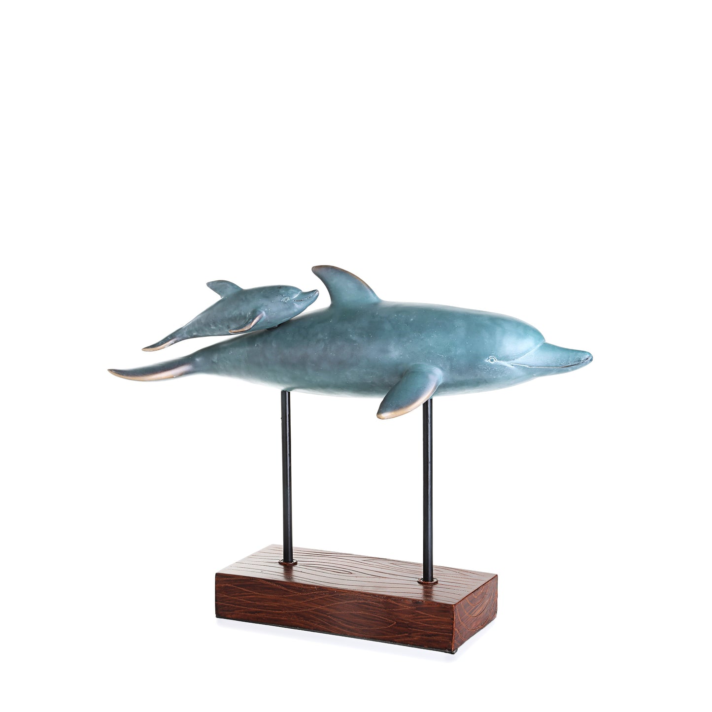 Dolphin with Baby Figurine