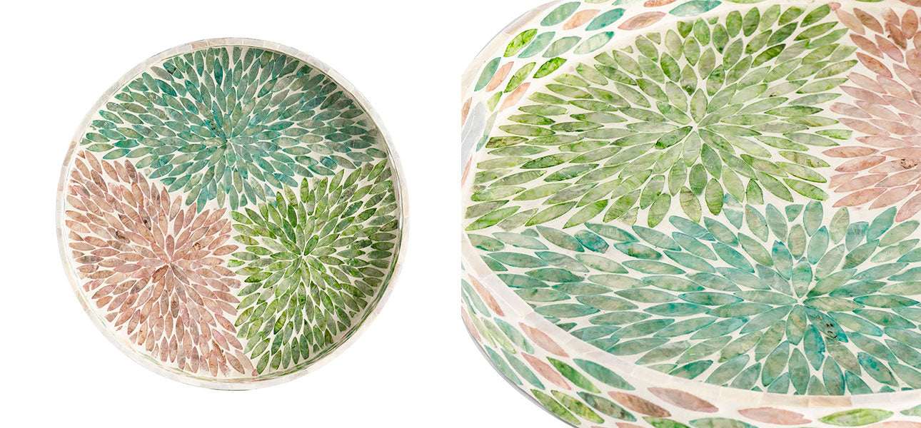 I-lan Creative Mother of Pearl Tray